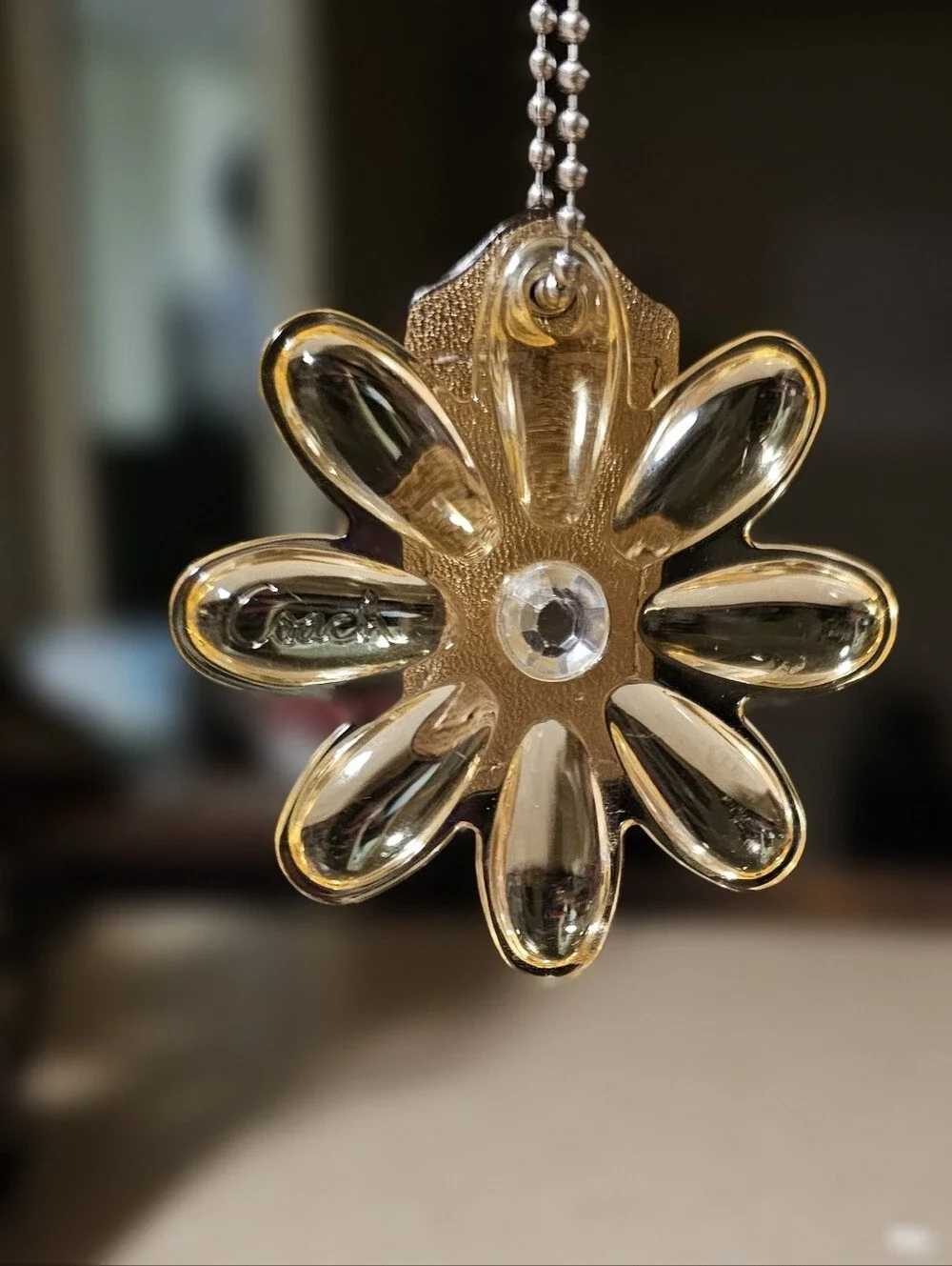 Vintage Coach Poppy Daisy Charm